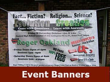 custom vinyl event banner minnesota